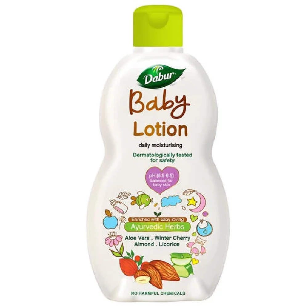 Dabur Baby Lotion Daily Moisturising, 500 ml-1.webp